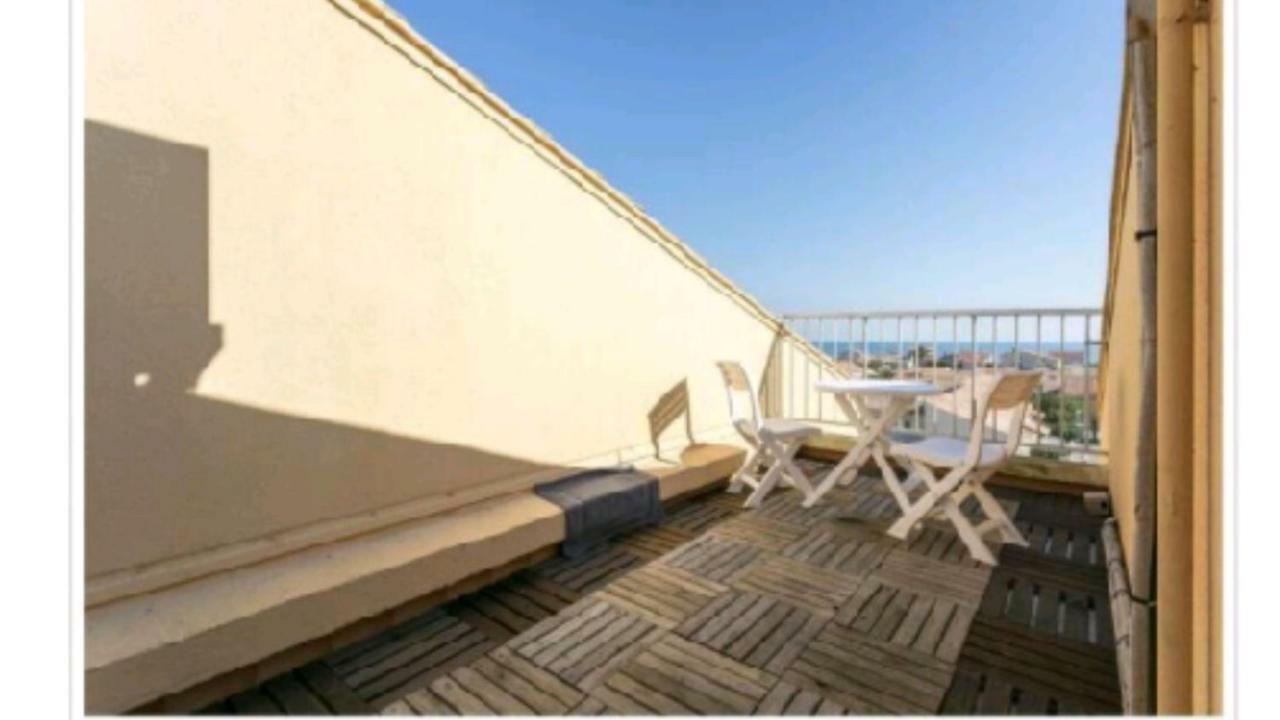 F3 Narbone-Plage Avec Solarium 250M De La Mer Vue Mer Et Clape Narbonne-Plage Dış mekan fotoğraf